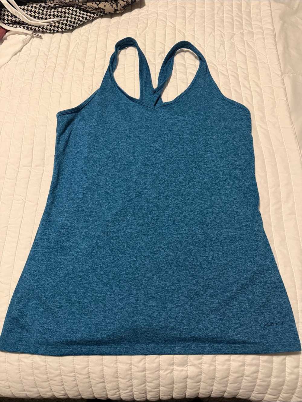 Patagonia Women’s Racerback Tank Top - Teal Blue size medium
